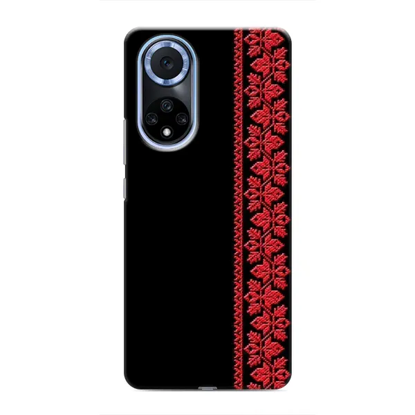 Чехол с рисунком «Вышиванка на черном» для Huawei Honor X7b Чехол с рисунком «Вышиванка на черном» для Huawei Honor X7b