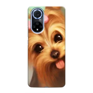 Чехол (ТПУ) Милые собачки для Huawei Honor X7b (Йоршенский терьер)