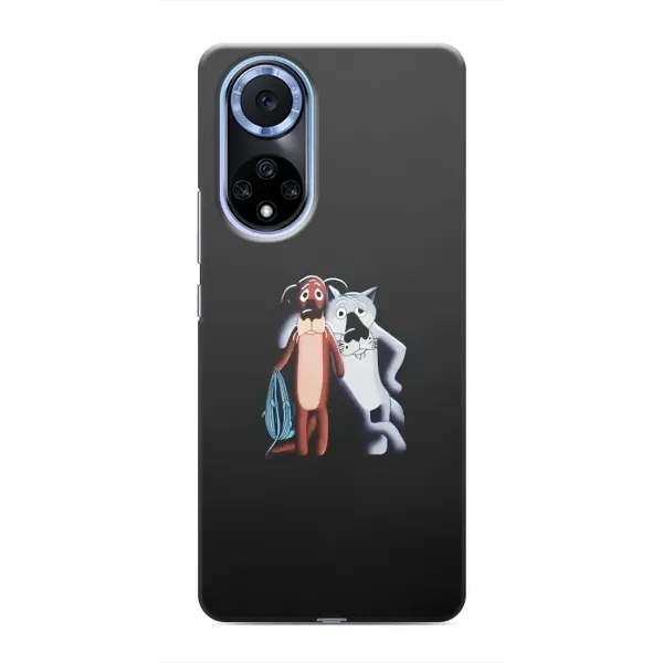 Чехол с рисунком «Шо, опять» для Huawei Honor X7b