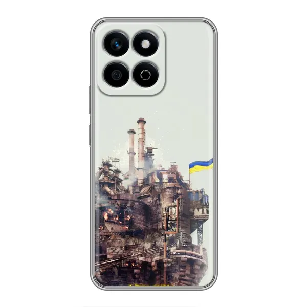 Чехол с рисунком «Азовсталь» для Huawei Honor X7c Чехол с рисунком «Азовсталь» для Huawei Honor X7c