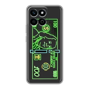 Чехол (Дорого -богато) на Huawei Honor X7c (Баксы)