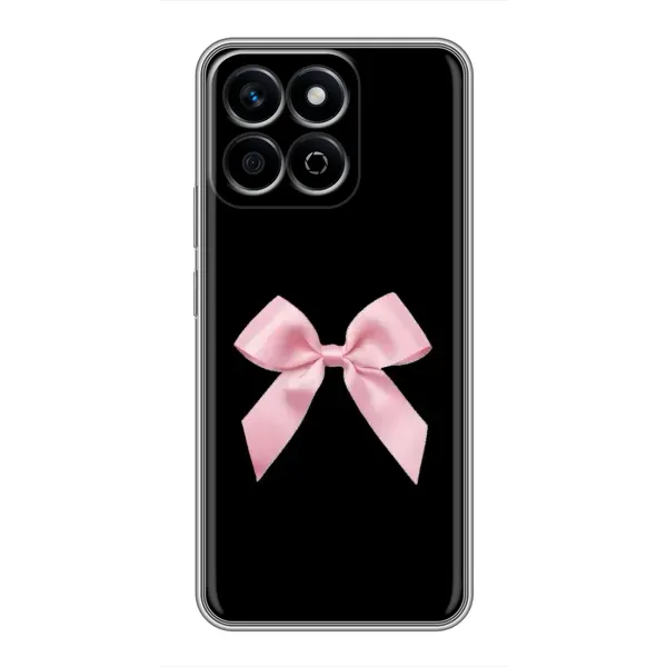 Чехол с рисунком «Бант на черном» для Huawei Honor X7c Чехол с рисунком «Бант на черном» для Huawei Honor X7c