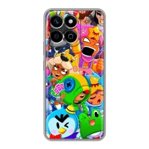 Силиконовый Чехол на Huawei Honor X7c с картинкой Brawl Stars (Brawl-Stars)