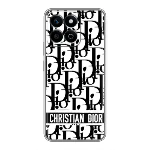 Чехол (Dior, Prada, YSL, Chanel) для Huawei Honor X7c (Christian Dior)