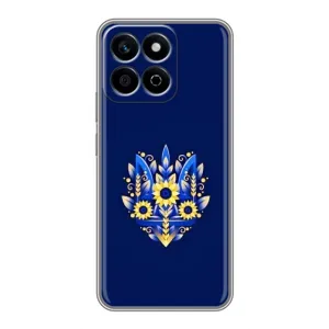 Чехол Укр Символика для Huawei Honor X7c (Цветущий Герб)