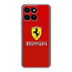 Силиконовый бампер с картинкой машины на Huawei Honor X7c