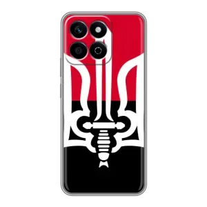 Чехлы УПА (Красно-Чёрный) на Huawei Honor X7c