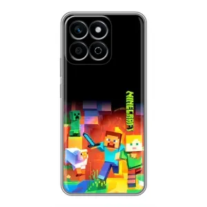 Чохли для Huawei Honor X7c (Персонажі МайнКрафт) (Герой Майнкрафт)