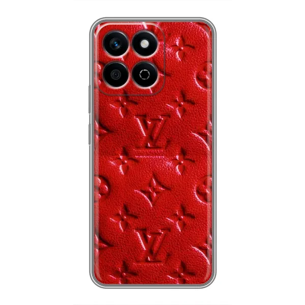 Чехол с рисунком «Красный ЛВ» для Huawei Honor X7c