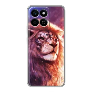 Чехол с картинкой на Huawei Honor X7c (Красочный ЛЕВ)