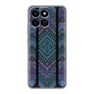 Силиконовый Чехол на Huawei Honor X7c (Крутой орнамент)