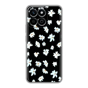 Чехол с ромашками на Huawei Honor X7c (Маленькие ромашки)