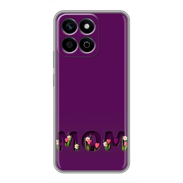 Чехол с рисунком «Мама с цветами» для Huawei Honor X7c Чехол с рисунком «Мама с цветами» для Huawei Honor X7c