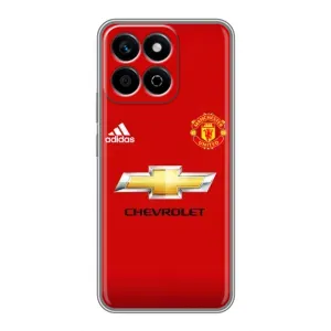 Силіконові Чохли з принтом Футбол на Huawei Honor X7c (Man United)