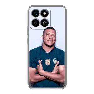 Чехол (TPU) с Футболистом на Huawei Honor X7c (Мбаппешичка)