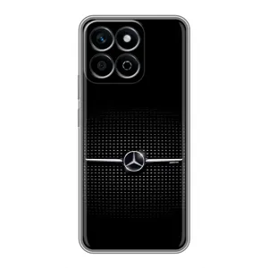 Силіконовий бампер з картинкою машини на Huawei Honor X7c (Mercedes)