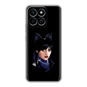 Чохол з картинкою Венсдей на Huawei Honor X7c (Мила Венсдей)