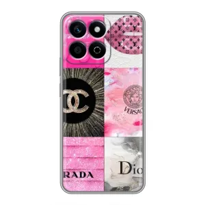 Чехол (Dior, Prada, YSL, Chanel) для Huawei Honor X7c (Модница)