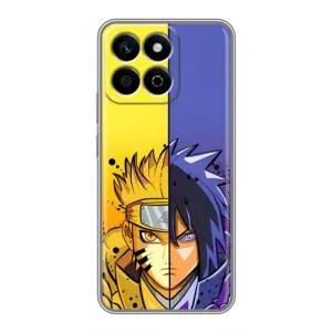 Купить Чохли на телефон з принтом Anime для Huawei Honor X7c (Naruto Vs Sasuke)