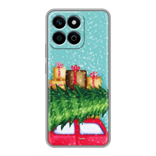 Чехол с рисунком «Новогодние подарки» для Huawei Honor X7c Чехол с рисунком «Новогодние подарки» для Huawei Honor X7c