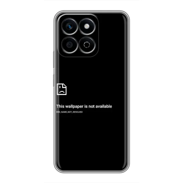 Чехол с рисунком «Ошибка» для Huawei Honor X7c Чехол с рисунком «Ошибка» для Huawei Honor X7c