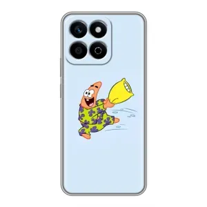 Чехлы с Патриком на Huawei Honor X7c (Патрик с подушкой)