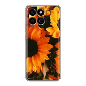 Чехлы с картинкой Подсолнухов для Хuawei Онор Х7с (подсолнухи)