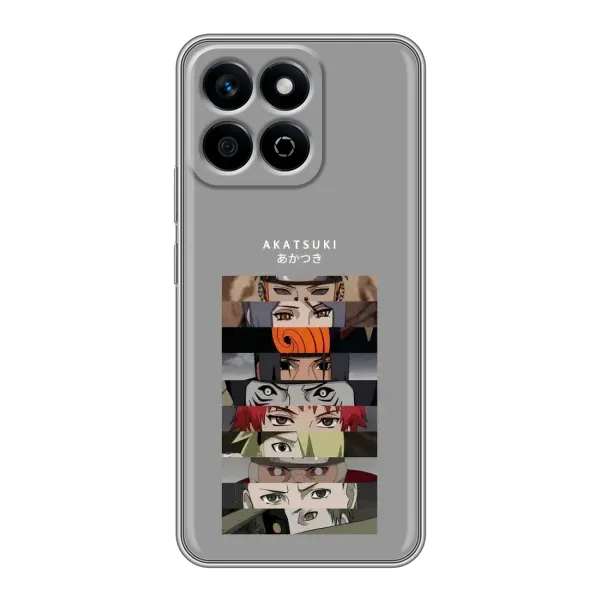 Чехол с рисунком «Разноцветные глаза» для Huawei Honor X7c