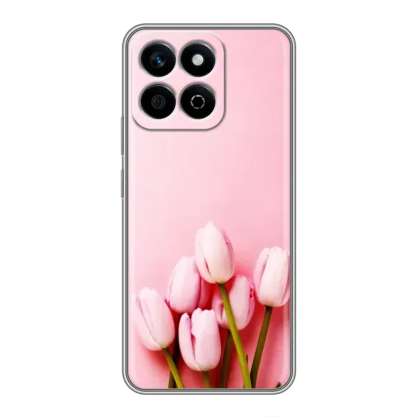 Чехол с рисунком «Розовые тюльпаны» для Huawei Honor X7c Чехол с рисунком «Розовые тюльпаны» для Huawei Honor X7c