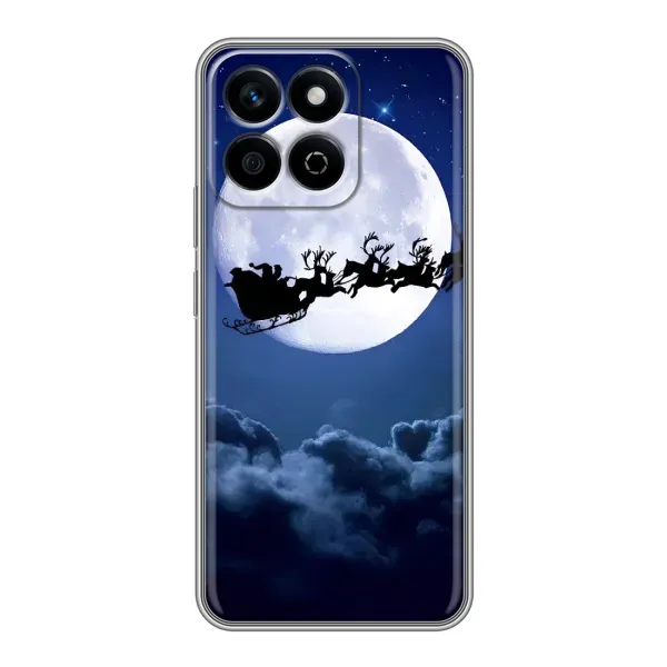 Чехол с рисунком «Санта - луна» для Huawei Honor X7c Чехол с рисунком «Санта - луна» для Huawei Honor X7c