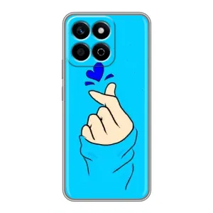 Чохол (Знак сердечка) для Huawei Honor X7c (Сердечко на синоьому)