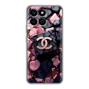 Чехол (Dior, Prada, YSL, Chanel) для Huawei Honor X7c (Шанель)