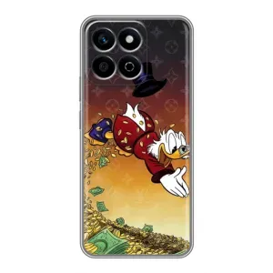 Силиконовый чехол для Huawei Honor X7c (Скрудж Луи Виттон)