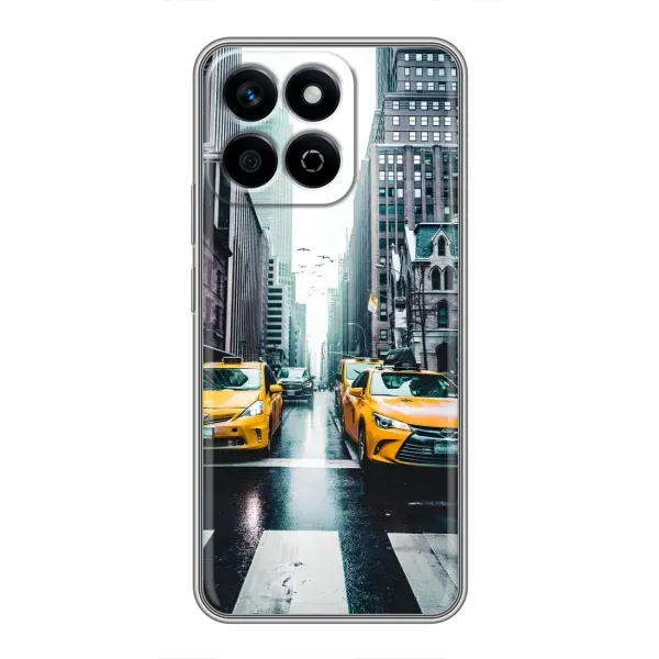 Чехол с рисунком «Такси» для Huawei Honor X7c Чехол с рисунком «Такси» для Huawei Honor X7c