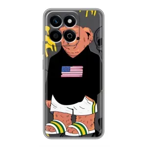 Чехлы Мишка Тедди для Хuawei Онор Х7с (Teddy USA)