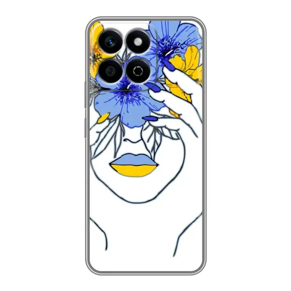Чехол с рисунком «Украинка на всю голову» для Huawei Honor X7c Чехол с рисунком «Украинка на всю голову» для Huawei Honor X7c