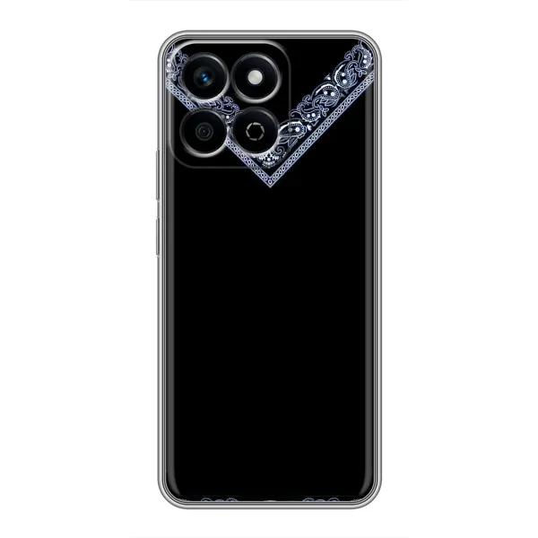 Чехол с рисунком «Воротник вышиванки» для Huawei Honor X7c