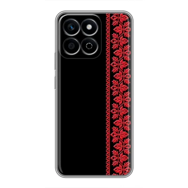 Чехол с рисунком «Вышиванка на черном» для Huawei Honor X7c Чехол с рисунком «Вышиванка на черном» для Huawei Honor X7c