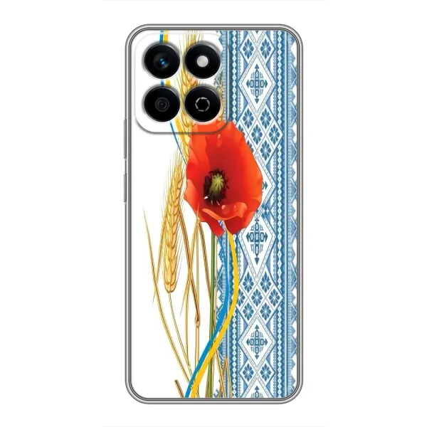 Чехол с рисунком «Вышиванка с цветком» для Huawei Honor X7c Чехол с рисунком «Вышиванка с цветком» для Huawei Honor X7c