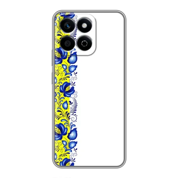 Чехол с рисунком «Желто-синяя вышиванка» для Huawei Honor X7c Чехол с рисунком «Желто-синяя вышиванка» для Huawei Honor X7c