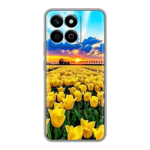 Чехол с рисунком «Желтые тюльпаны» для Huawei Honor X7c Чехол с рисунком «Желтые тюльпаны» для Huawei Honor X7c