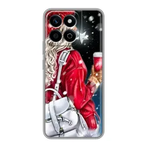 Чохли на Новий Рік Huawei Honor X7c (Зима прийшла)
