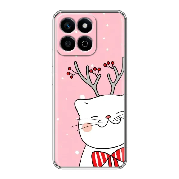 Чехол с рисунком «Зимний кот» для Huawei Honor X7c Чехол с рисунком «Зимний кот» для Huawei Honor X7c