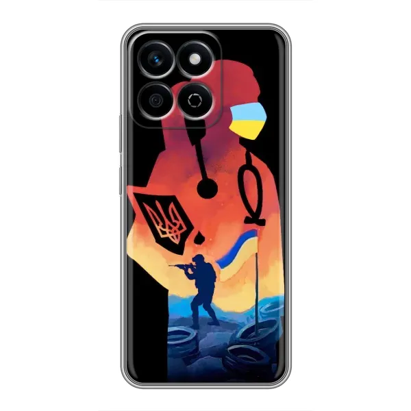 Чехол с рисунком «ЗСУ Врач» для Huawei Honor X7c Чехол с рисунком «ЗСУ Врач» для Huawei Honor X7c