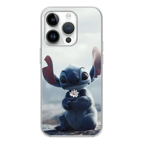 Чехол с рисунком «Стич с цветочком» для Huawei Honor X7d Чехол с рисунком «Стич с цветочком» для Huawei Honor X7d