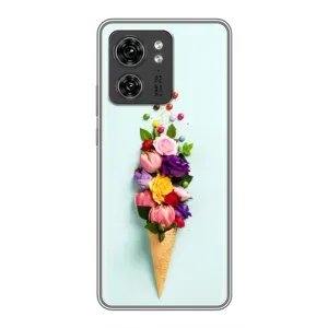 Чохли з тематикою "КВІТИ" на Huawei Honor X8 5G (Квітка-морозиво)