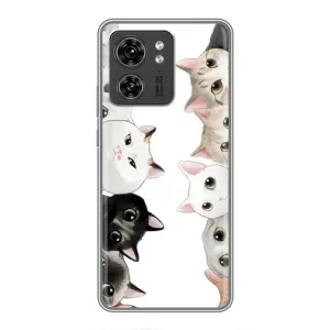 Силіконовий чохол з котиком для Huawei Honor X8 5G (Коти)