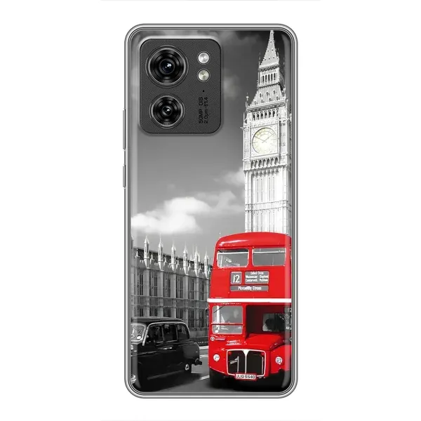 Чехол с рисунком «Красный автобус» для Huawei Honor X8 5G Чехол с рисунком «Красный автобус» для Huawei Honor X8 5G