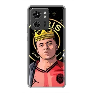 Чехол (TPU) с Футболистом на Huawei Honor X8 5G (Mbappe King)