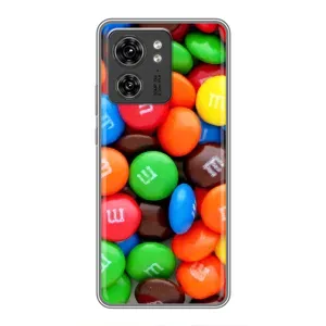 Чехол с изображением вкусной еды для Huawei Honor X8 5G (Разноцветные M&M'S)